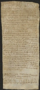 85 B.21.LXXXVv, Acquisto fatto da Bonizo, Alberto, Geminiano e Vitale di un pezzo di terra a Gaggio, Monterione, [1034-1036], apr. 22